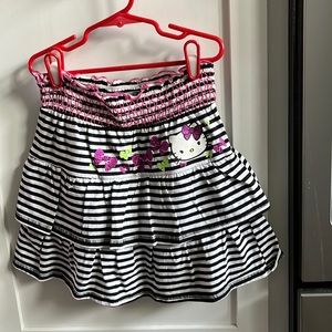 Hello Kitty ruffled skirt 10-12